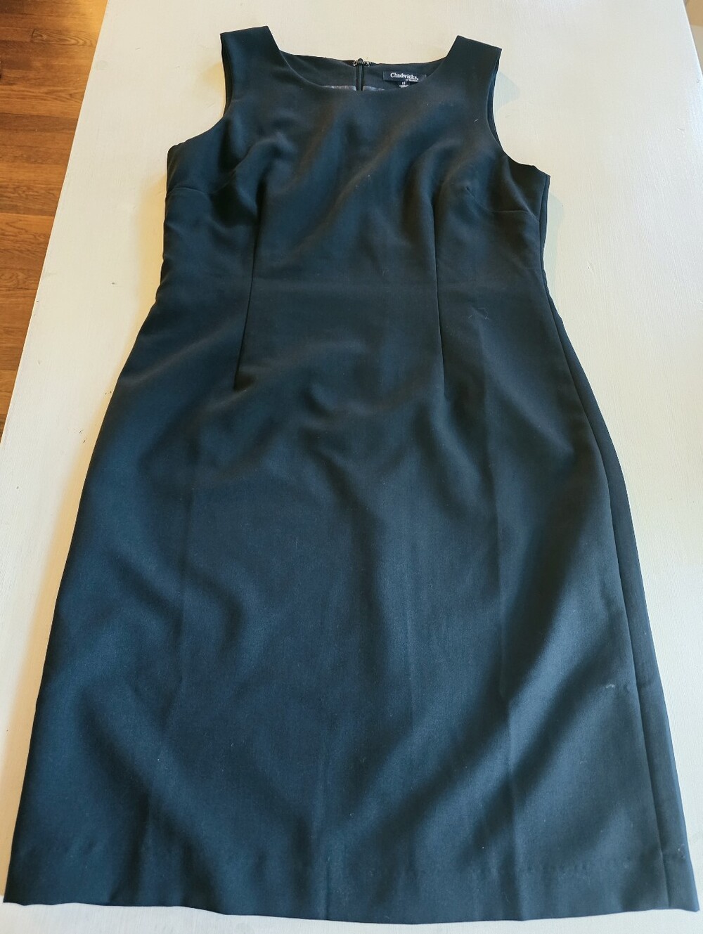 Chadwicks of Boston Woman's Career Dress Shift Dress Black Size 12